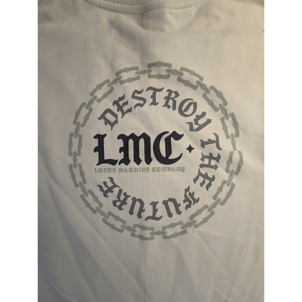 Loser Machine Company LMC Destroy the Future‎ Crewneck Sweatshirt Mens XL